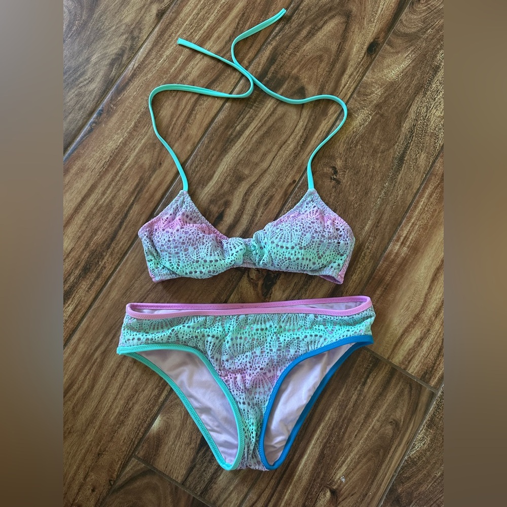 Rare Victorias Secret Mermaid Ombré Bikini